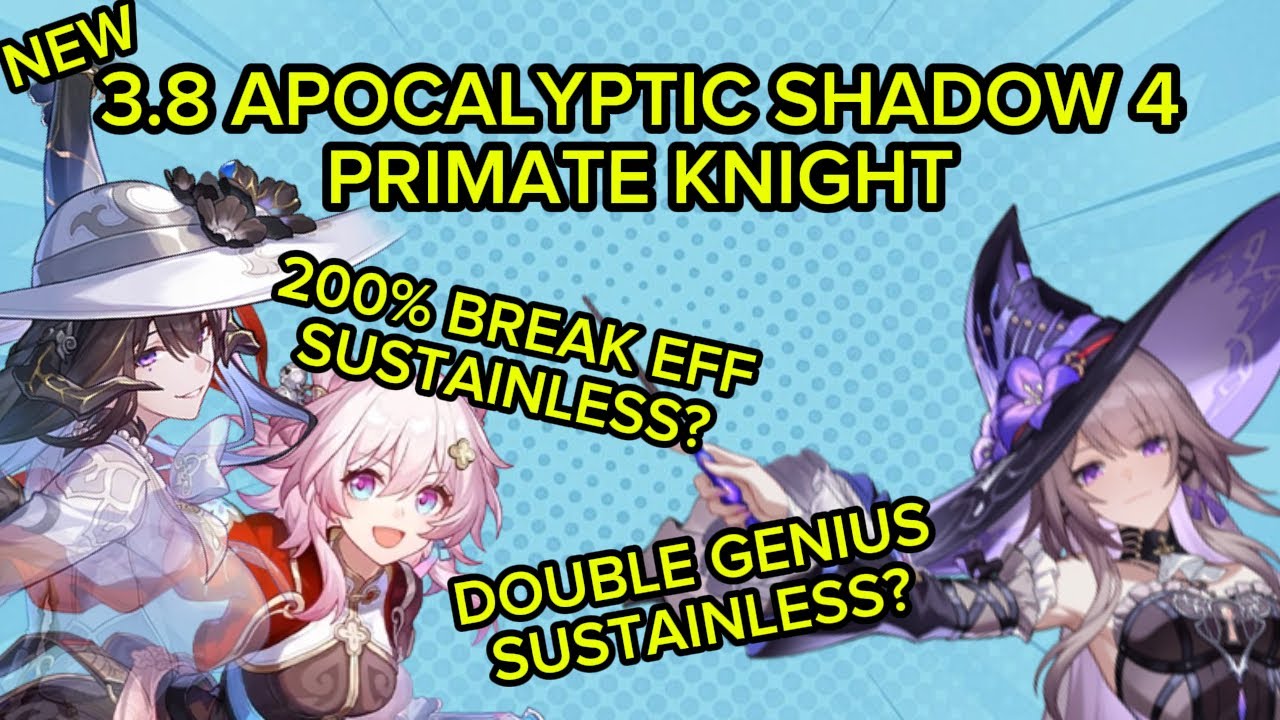 [3.8] НОВИНКА Apocalyptic Shadow 4 | 7 марта Hunt x The Dahlia And The Herta E0S0 | Honkai: Star ...