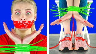 TikTok Tricks Challenge | DIY Simple Tricks on Friends by Ideas 4 Fun