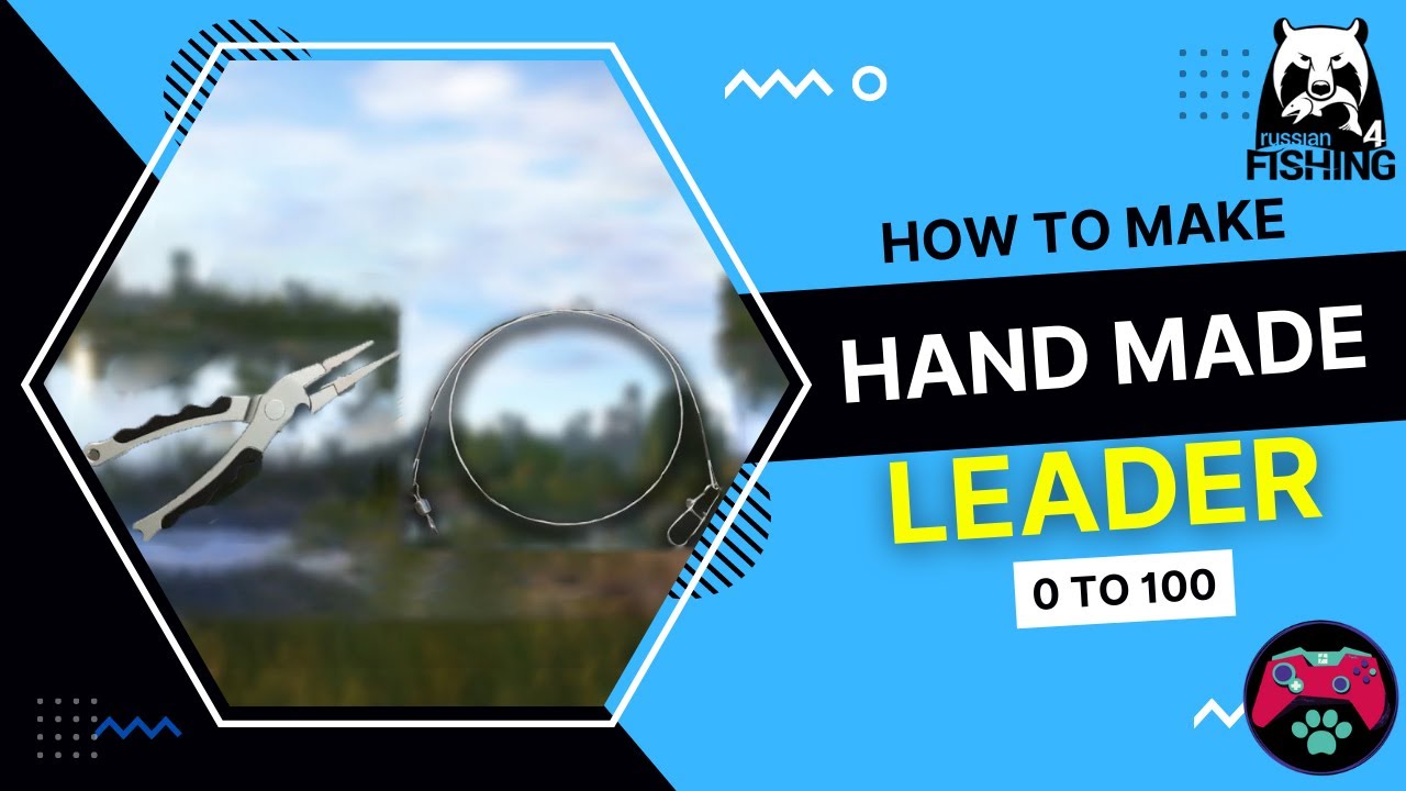 как сделать поводки своими руками русская рыбалка 4 | руководство по поводкам русская рыбалка 4 |...