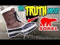 Why is There No Positive Reviews of Sorel Caribou Boot? (CUT IN HALF)