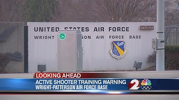 WPAFB officials alert nearby communities of base-wide training exercise Wednesday