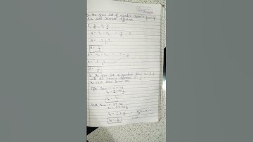 Class-10th|math|Arithmetic progression|Exercise -5.1|que.-3 ii,iii,iv 4 i,ii,iii,iv,v solution|