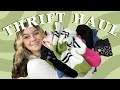 HUGE pre-lockdown thrift haul (autumn/fall trends)