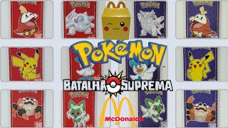 POKÉMON BATALHA SUPREMA McLanche Feliz Janeiro 2023 McDonald's