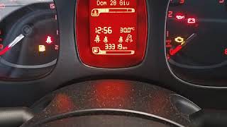 Fiat Panda 2017 reset tpms pressione pneumatici Resimi