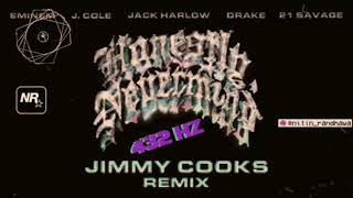 Jimmy Cooks Remix - Eminem, J. Cole, Jack Harlow, Drake, 21 Savage [Nitin Randhawa Remix] 432hz