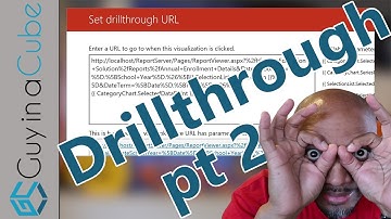 Drill from a mobile report to a paginated report in SSRS (SSAS)