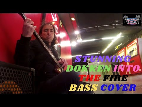 powerful-dokken-into-the-fire-bass-cover-video