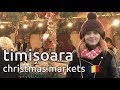 £1 mulled wine in timișoara | cheapest christmas markets | romania vlog