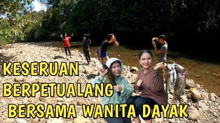 Camping in the Nusantara Highlands with a Dayak Girl#borneo#camping