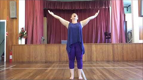 Spinal Warmup for Mature Dance with Jo McDonald at Move Through Life Dance Studio