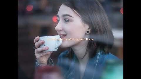 Sparkling Backdrop for Work from Home