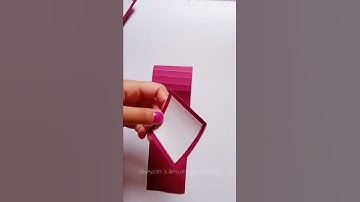 DIY Waterfall Card | How to make waterfall card | paper crafts #shorts #youtubeshorts #ytshorts