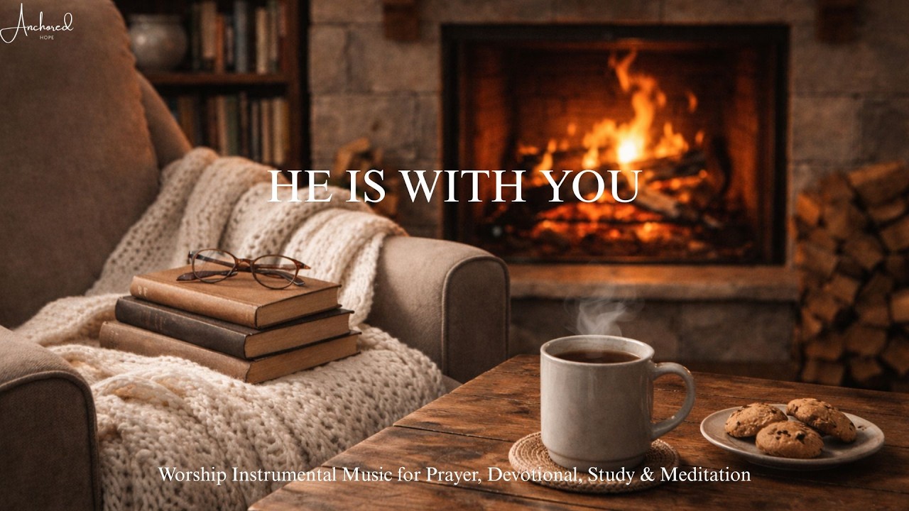 HE IS WITH YOU | Cozy Soaking Worship Instrumental Music for Prayer, Study, Devotional & Meditation