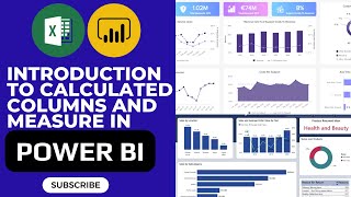 Introduction to calculated columns and measure in Power BI #dataanalytics #datavisualization screenshot 4