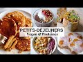 Une semaine de petitsdjeuners  vegan  protins