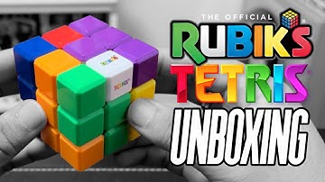 Rubik’s x Tetris Cube Unboxing & Review!! 