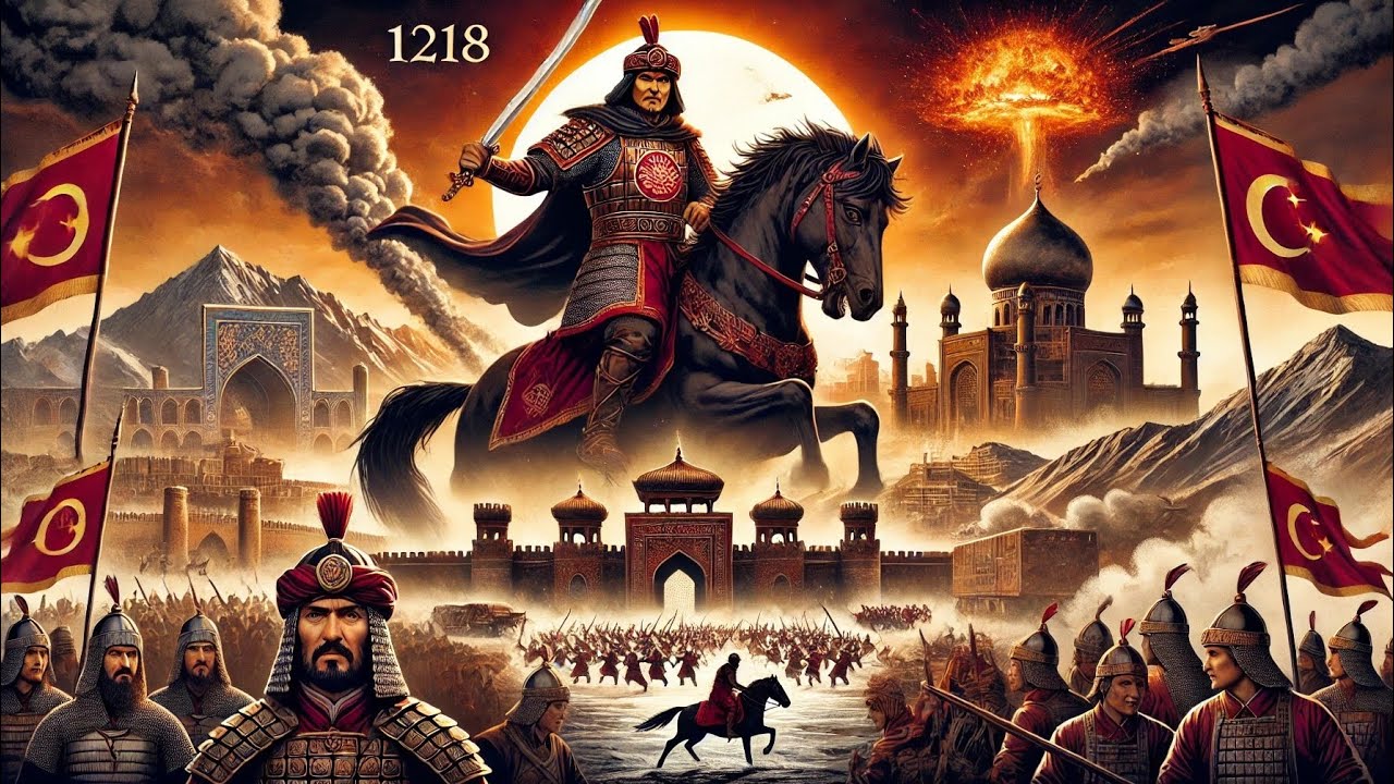 The Rise and Fall of the Khwarazmian Empire: Genghis Khan’s Deadly Revenge | 1218 Otrar Massacre