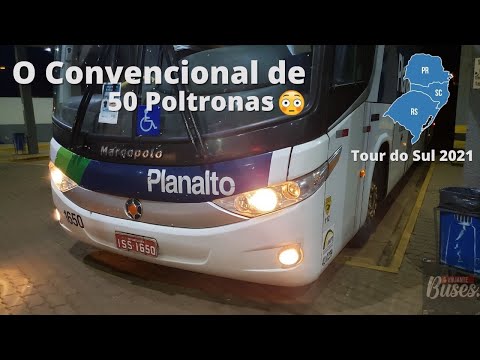 Convencional sem sanitário????‍♂️ São Borja x Porto Alegre pela Planalto Transportes ??.