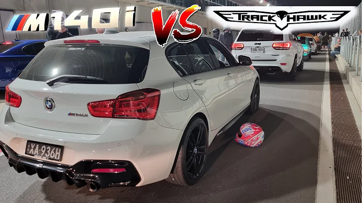 M140i vs Jeep Trackhawk Roll Race