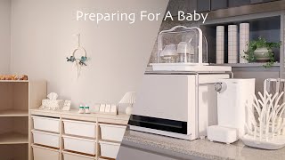 Preparing for a baby, Nursery makeover, Newborn products cleaning, Decorate & Organize with me