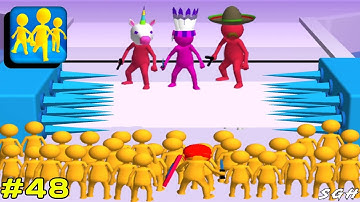 Join Clash 3D - All Levels Gameplay Walkthrough (iOS, Android) Part 48 | Level 471 - 480