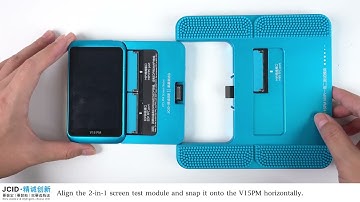 Test 2 iPhone Screens at Once! JCID V15PM MIPI 2-IN-1 Screen Test Module  | Operation Guide #jcid