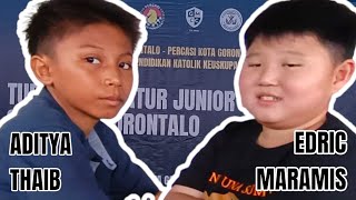 TURNAMEN CATUR JUNIOR SE- KOTA GORONTALO | ADITYA Vs EDRIC