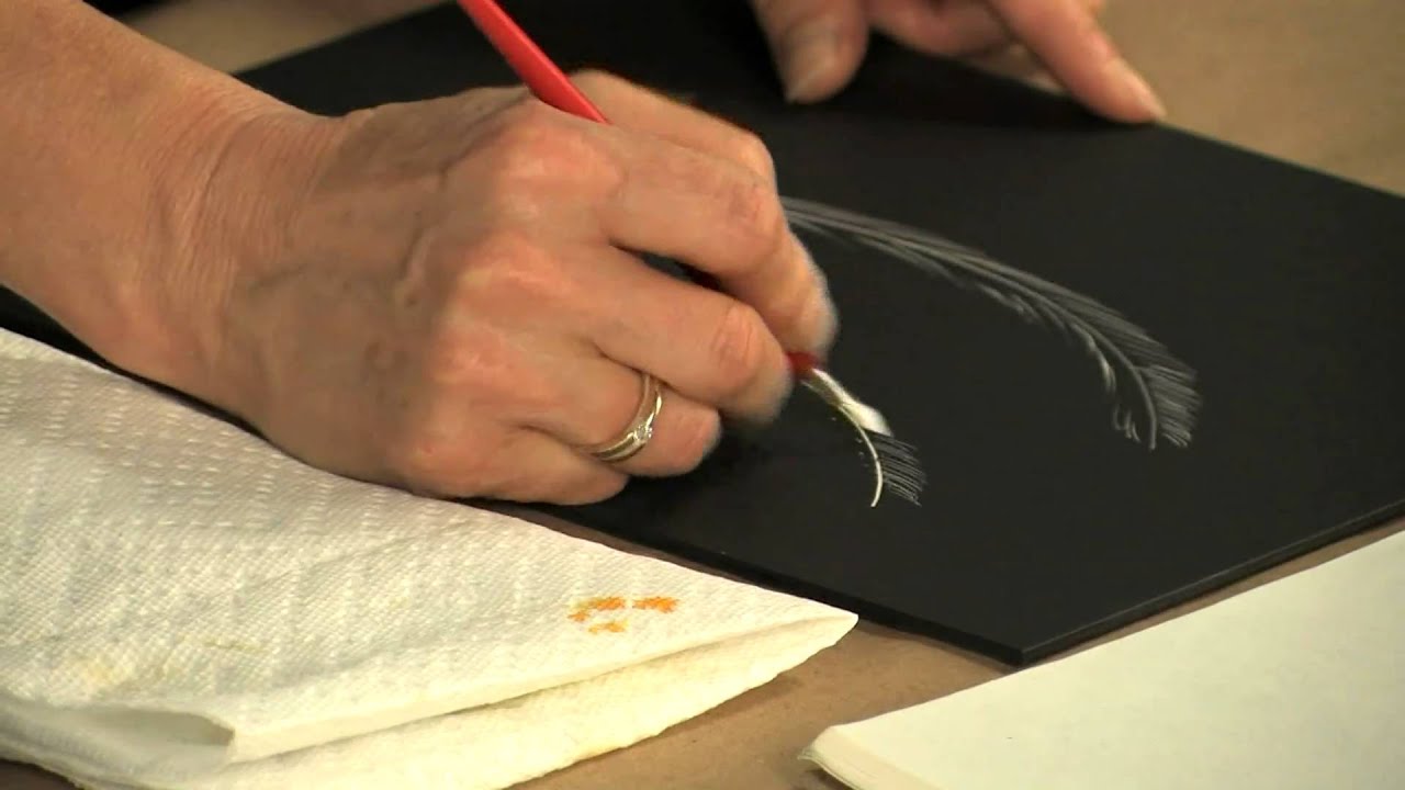 Claybord used as Scratchboard  Artist Surfaces - Ampersand Art