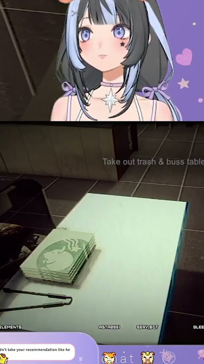 the trash scared me so bad | #horror #fyp #vtuber