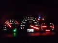 Honda Odyssey 3.0 0-185 km/h (плавный разгон)