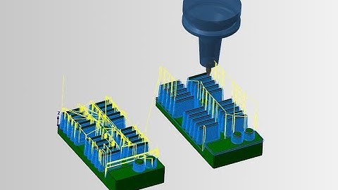 Mastercam waterline vs. contour finish toolpath - Part2: Cut order optimizing
