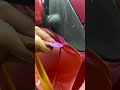 Car Vinyl Wrap Red Transformation! 🏎️💨 #vinylwrap #learntowrap #wraptechniques