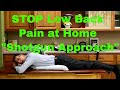 How to Stop Your Low Back Pain at Home "Shotgun Approach"