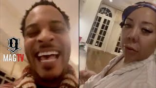 T.I. Comes Home Early From The Studio & Gets On Tiny's Nerves! 😂