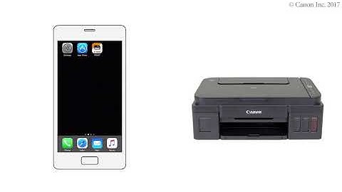 Enabling printing from a smartphone iOS   2 2 G3010 series