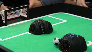 Introducing RoboSoccer: the world’s first table soccer game with robot players. screenshot 3