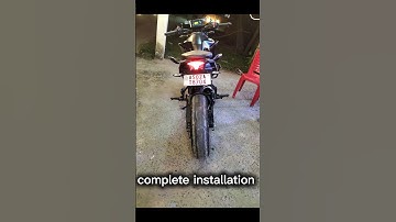 New tail tidy install in Duke 250 ll #tailtidy #duke #duke250 #duke390 #ktm #shorts #viral #short