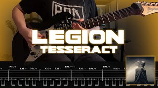 Legion - Tesseract (ON-SCREEN TABS) (NEW SONG 2023) (ONE-TAKE COVER)