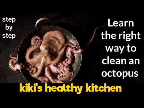 Video: Sådan Rengøres En Blækspruttekroppe