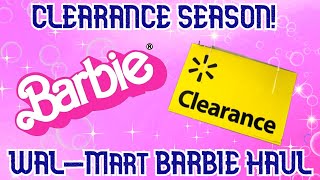 Hurray! Clearance Season! | WalMart Barbie Toy Haul | Adult Collector Review
