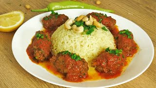 افضل طريقة عمل كباب داوود باشا المشوي في الفرن بطريقة سهلة ومميزة  - Best  Meatballs In Tomato Sauce