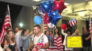 WELCOME HOME WARRIOR: LCPL AUSTIN PERRY