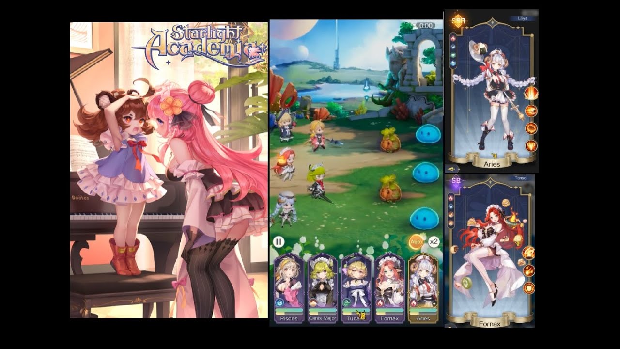 Starlight Academia (Early Access) on Noxplayer - Gameplay