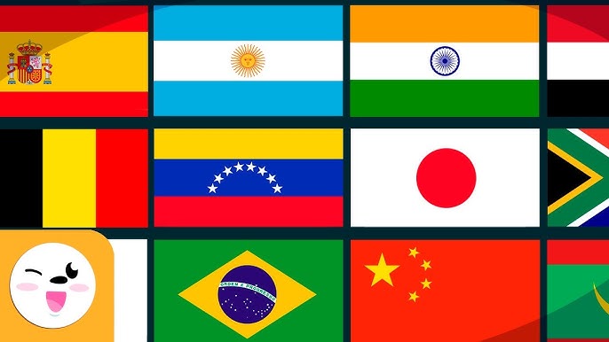 Conjunto de bandeiras países das américas toda a coleção de bandeiras do  continente da américa