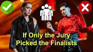 The Difference if Only the Jury Selected the Finalists in Eurovision (20102022)