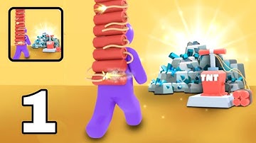 Miner Tycoon: Big Dynamite All Levels Gameplay || Part 1 || {Android} By Brew Games