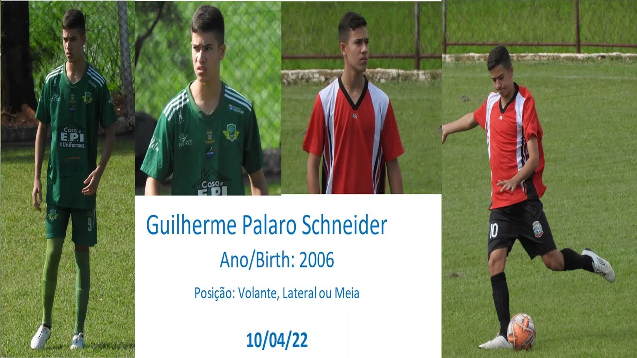 Gui Schneider(Ano Birth 2006) Lateral, Volante ou Meia