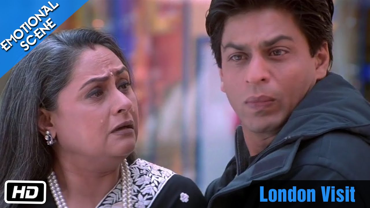 London Visit   Emotional Scene   Kabhi Khushi Kabhie Gham   Shahrukh Khan Amitabh Bachchan