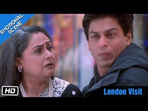 london-visit---emotional-scene---kabhi-khushi-kabhie-gham---shahrukh-khan,-amitabh-bachchan